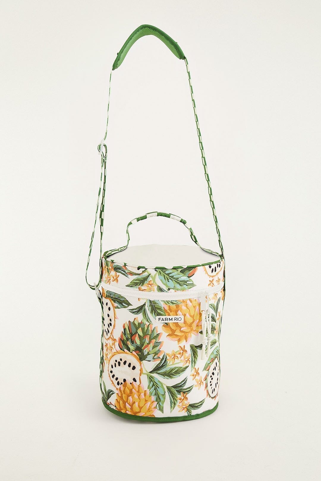 Green Biriba Crossbody Insulated Cooler Bag